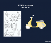 您知道 VESPA 的独特形式是受保护的 3D 商标吗？
