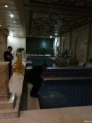 北京浴池泡池SP温泉等砂缸板换热水管壁上油脂清洗公司