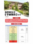 自考福建师范大学学前教育专业专科本科招生简章