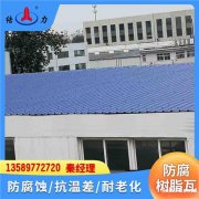 防腐塑料瓦 山东威海厂房耐腐板 梯形厂房瓦 防火难燃