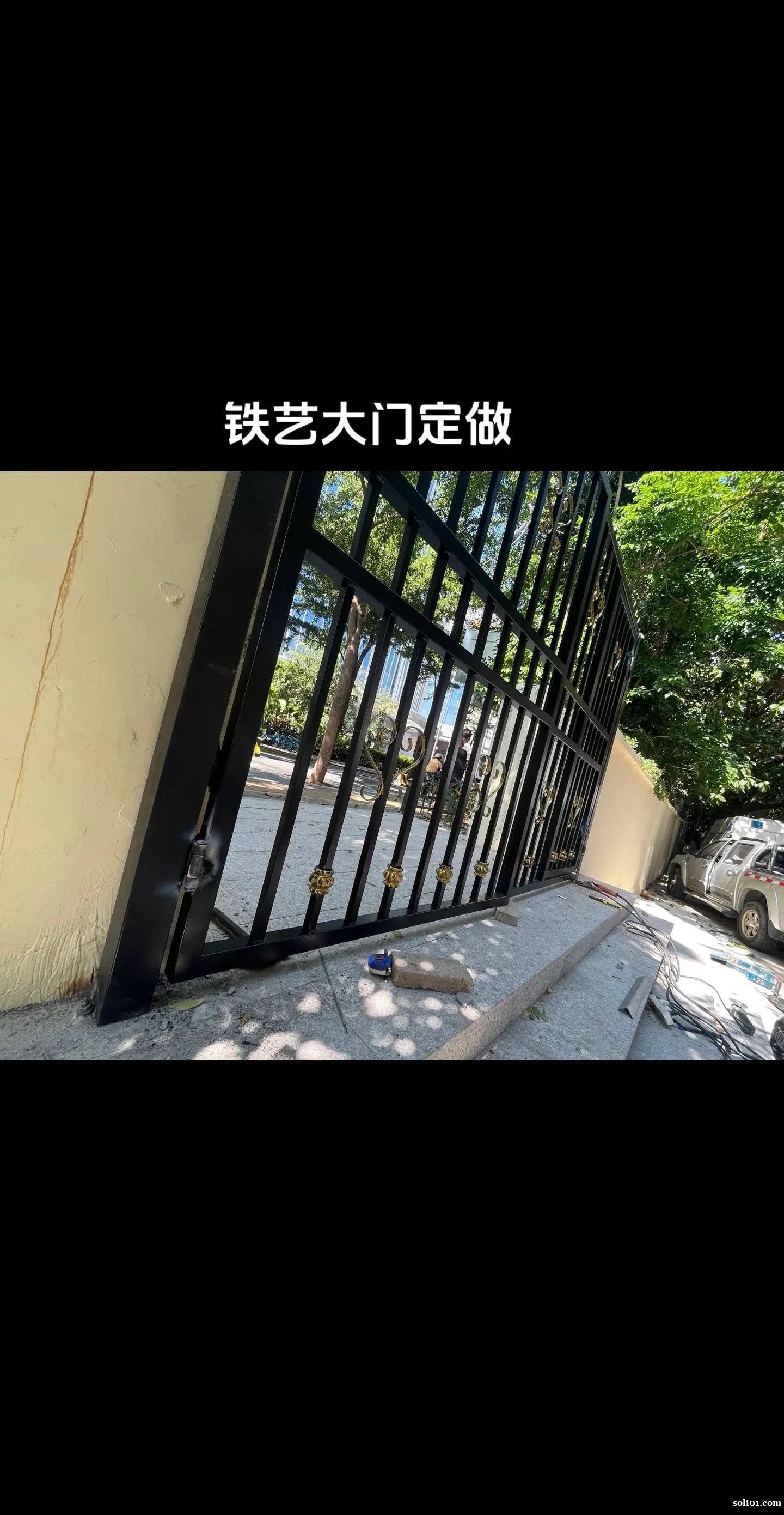 安装铁艺门 换平移门电机订单 安装铁艺门 换平移门电机订单