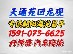 北七家天通苑好师傅汽车陪练公司