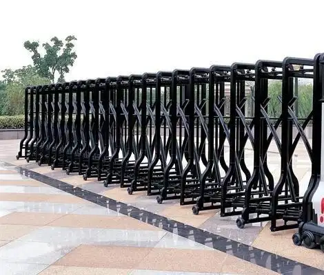 通州区修大院伸缩门订单