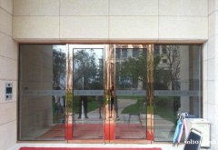 西城区修玻璃门地弹簧维修感应门订单