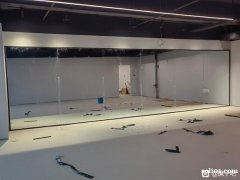 北京大观园安装舞蹈镜 定制室内镜子墙公司