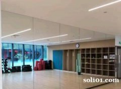 专业安装会议室镜子玻璃